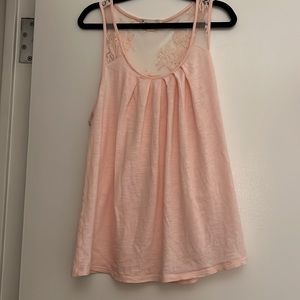 Forever 21 Pink Lace Tank